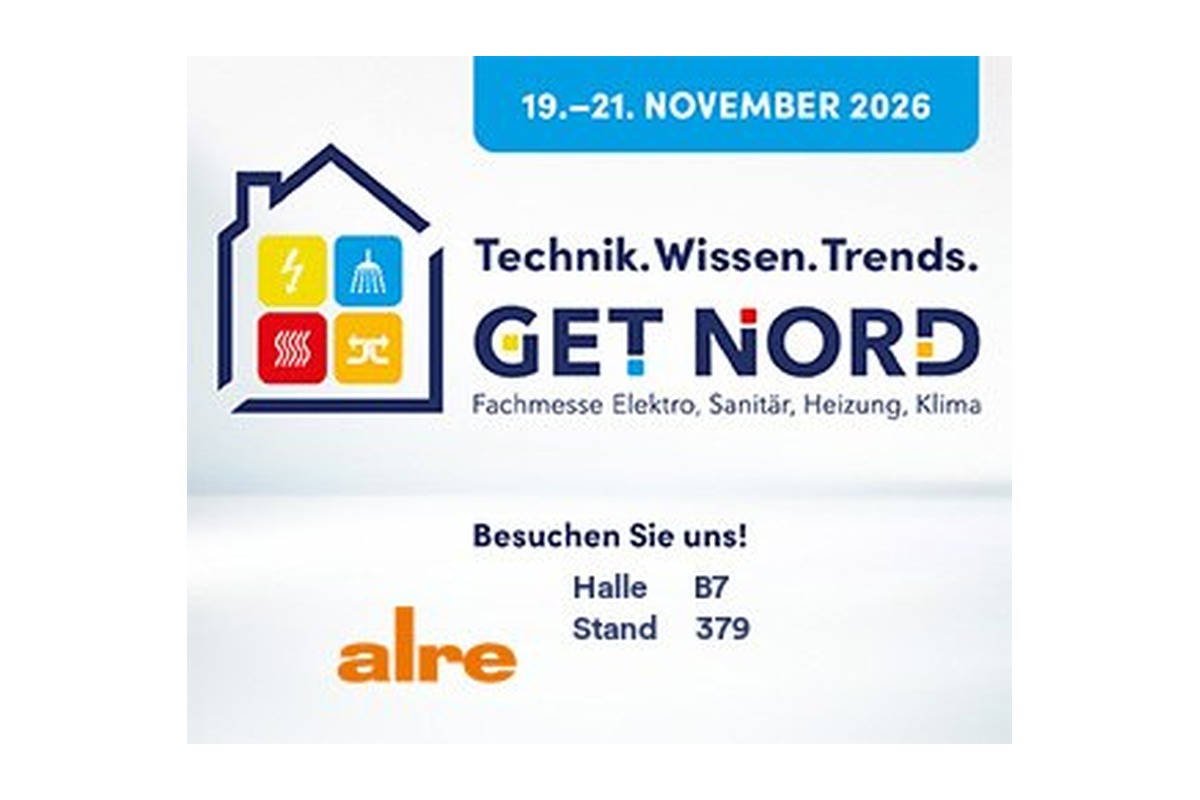 GET NORD 2026, Besuchen Sie uns in Halle B7 Stand 379